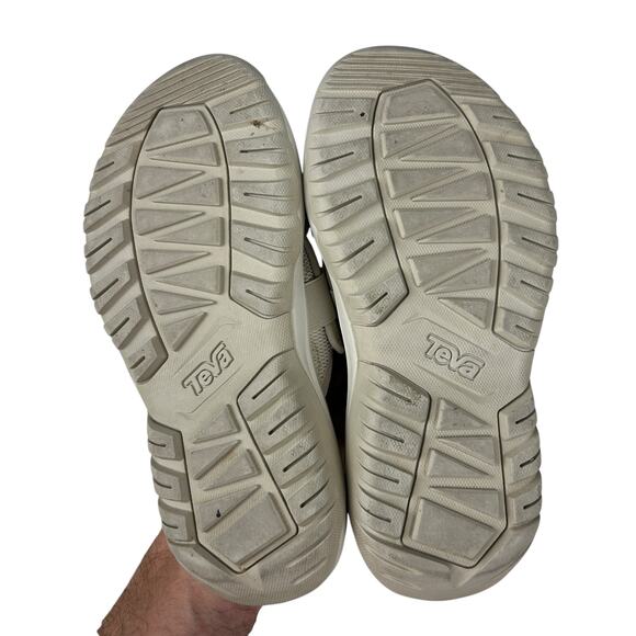 Teva Gorpcore Khaki Tan Padded Slide Sandals 6 - Picture 5 of 6